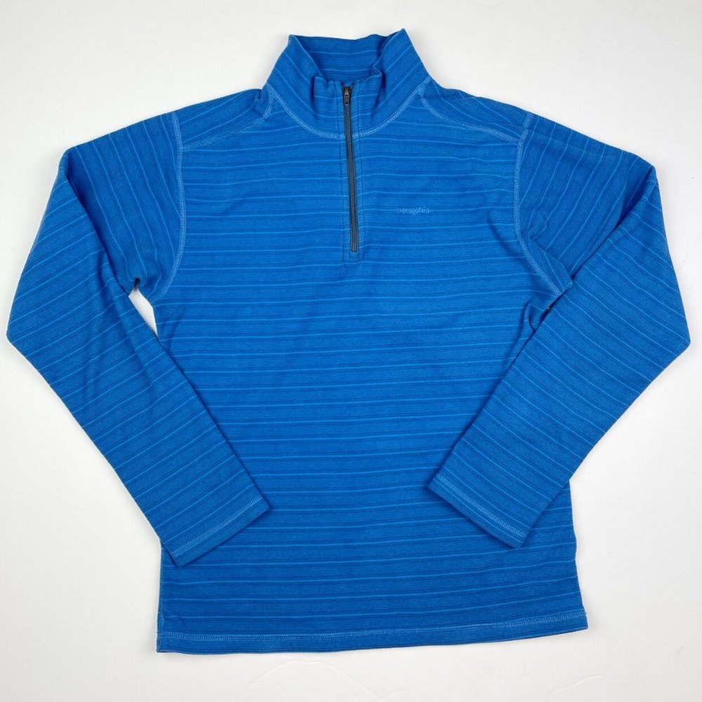 Patagonia Kids Micro D 1/4 Zip Neck Fleece Top XL